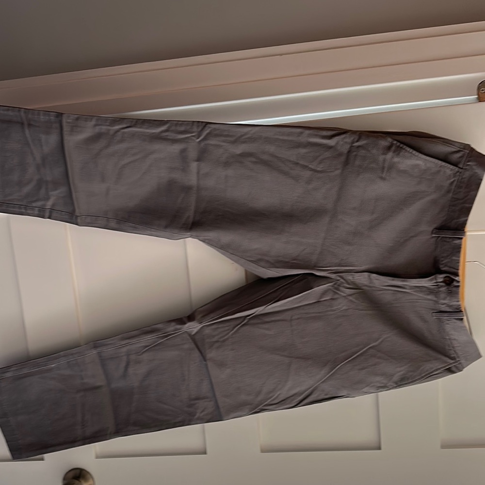 J. Crew Gray Chinos Versatile Cotton Blend